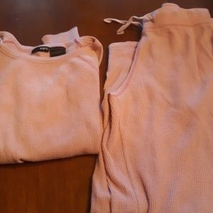 Pajama set, top and bottom